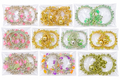 Women’s Traditional kashmiri Metal Bangles with Decorative Beads & Hanging Charms (set of 2)