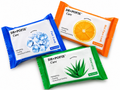 DR+POFIE Care Wet Facial Wipes Combo Pack of 3 – Orange, Aloe Vera & Fair Look