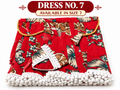 Red Floral Traditional Dress for Kanha ji | Size 7